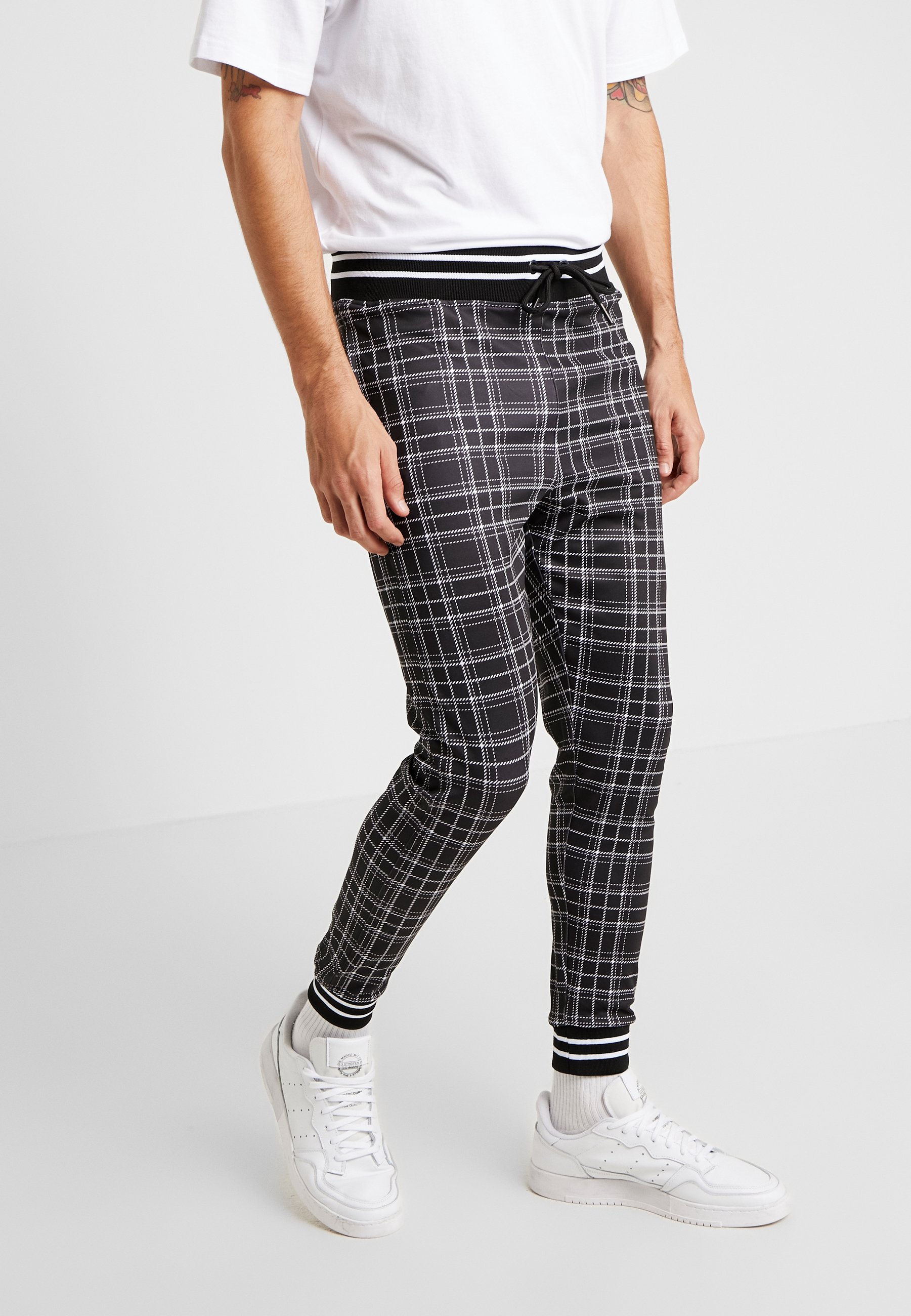 tartan tracksuit bottoms