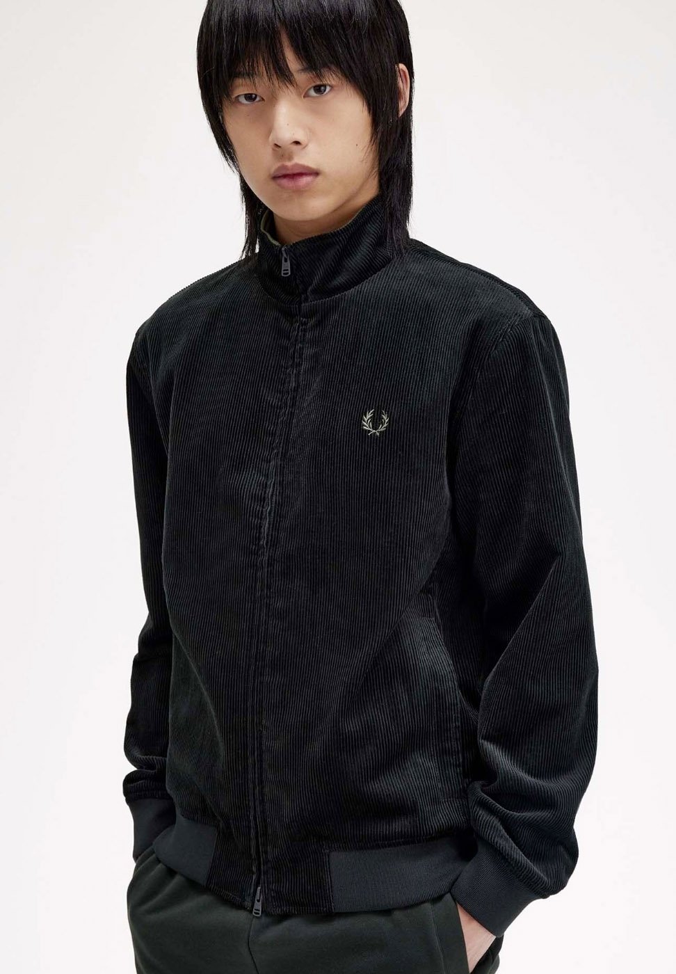 Fred Perry BRENTHAM - Summer jacket - night green/green - Zalando