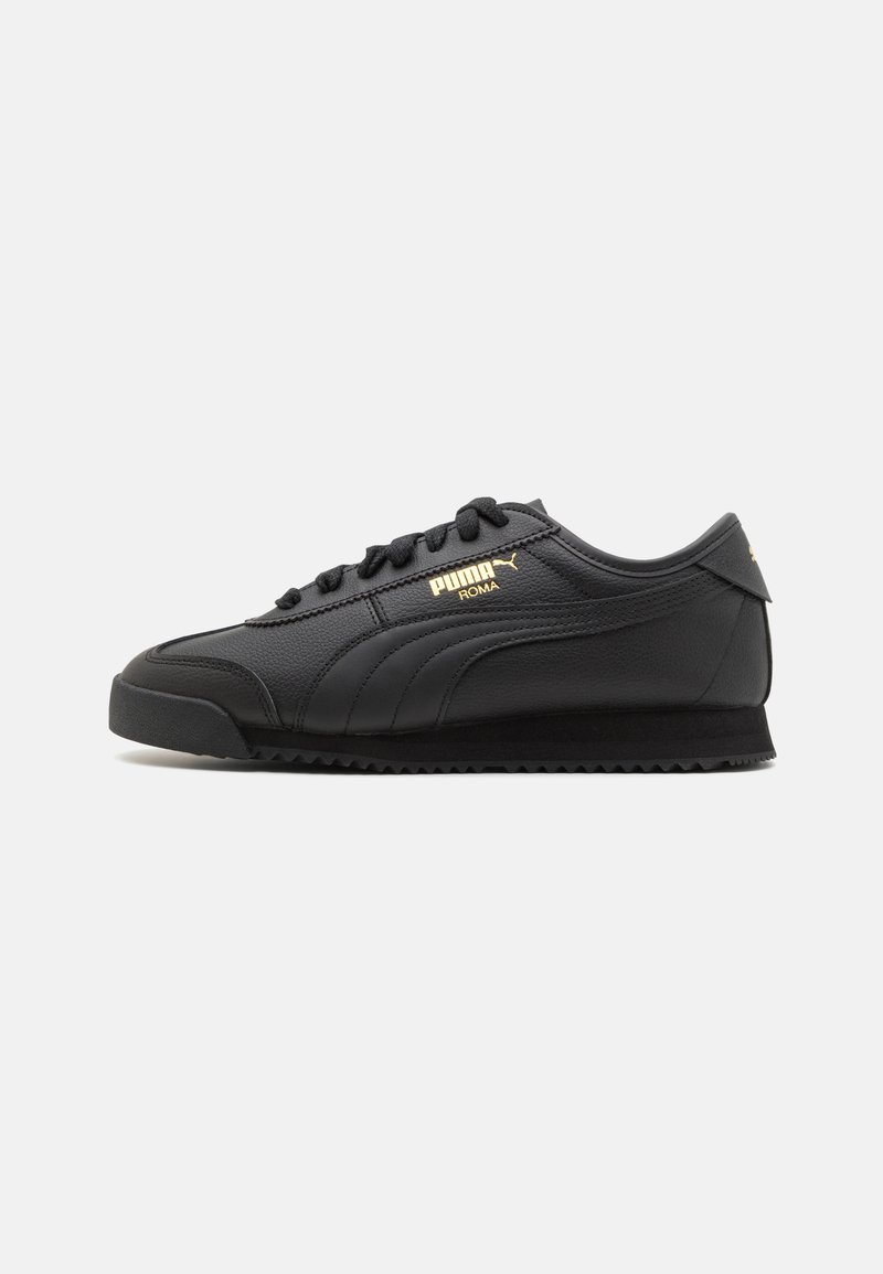Puma ROMA REVIVAL UNISEX - Tenisky - black/team gold