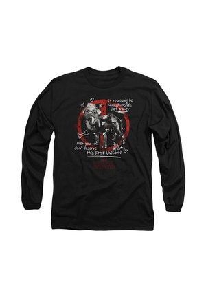 DEADPOOL WOLVERINE UNICORN DOGPOOL - Long sleeved top - black