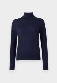 T NECK - Pullover - navy uniform