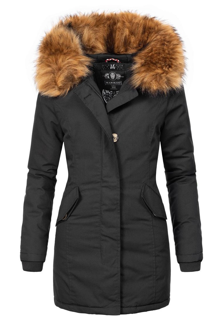 Marikoo KARMAA - Cappotto invernale - black