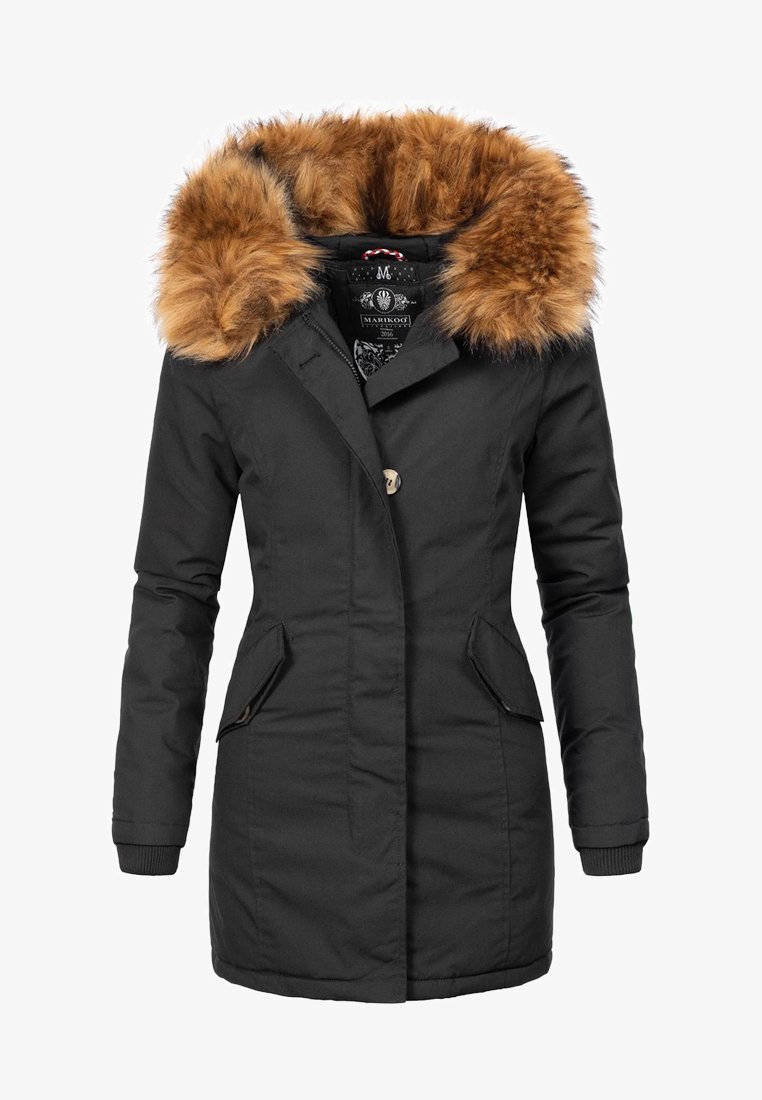 Marikoo KARMAA - Vinterkappa /-rock - black