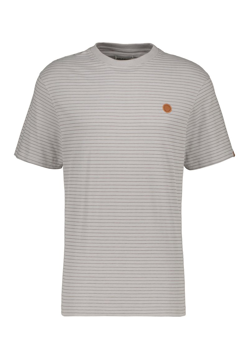 alife & kickin T-shirt print grijs-metallic