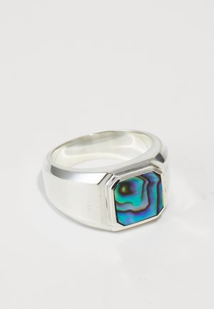 DUPPY SIGNET - Sormus - silver coloured/abalone shell