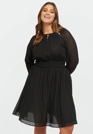 Fiorella Rubino IN LAVORATO - Day dress - nero