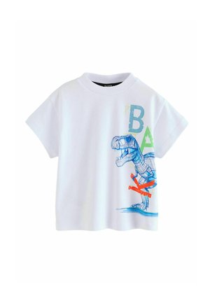 REGULAR FIT - DINOSAUR GRAPHIC  - T-Shirt print - white