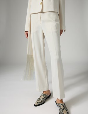 DAY Birger et Mikkelsen CLASSIC LADY - Pantaloni - ivory shade