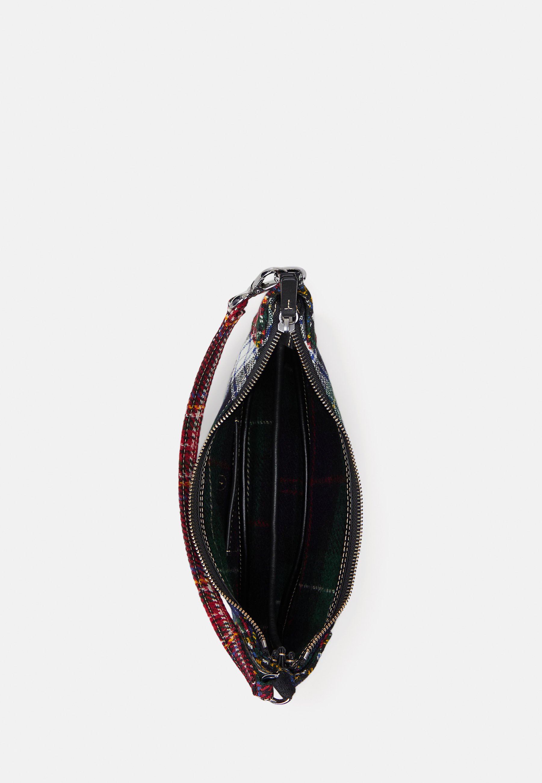 Polo Ralph Lauren POLO ID PLAID MINI SHOULDER BAG - Handbag - red