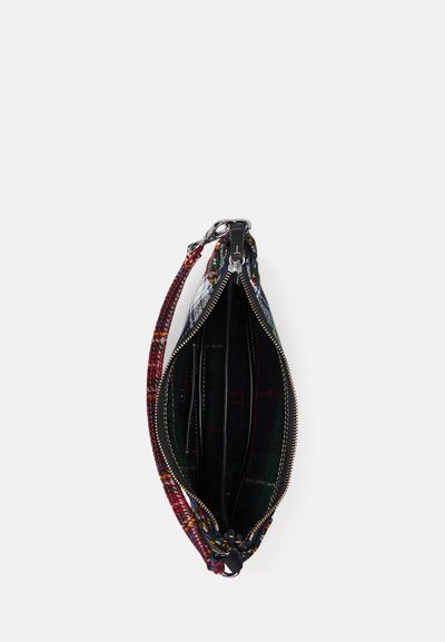 Polo Ralph Lauren POLO ID PLAID MINI SHOULDER BAG - Torbica - red multi