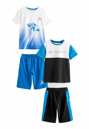 2 PACK - REGULAR FIT - Pyjama set - blue black playstation