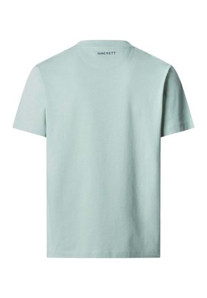 Hackett London, HACKETT LONDON BASIC T-SHIRT SS LOGO TEE - Základné tričko - spring green