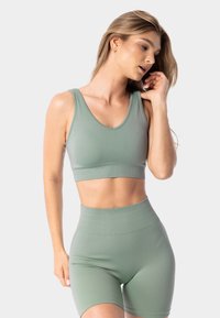 Carpatree SIMPLY SEAMLESS  - Sujetadores deportivos con sujeción media - green