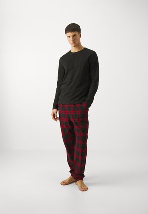 Pyjama - black/dark red