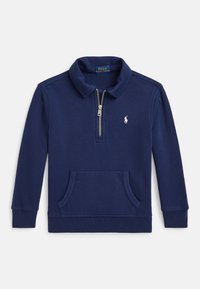 FRENCH TERRY COLLARED SWEATSHIRT 7-14Y - Φούτερ - newport navy