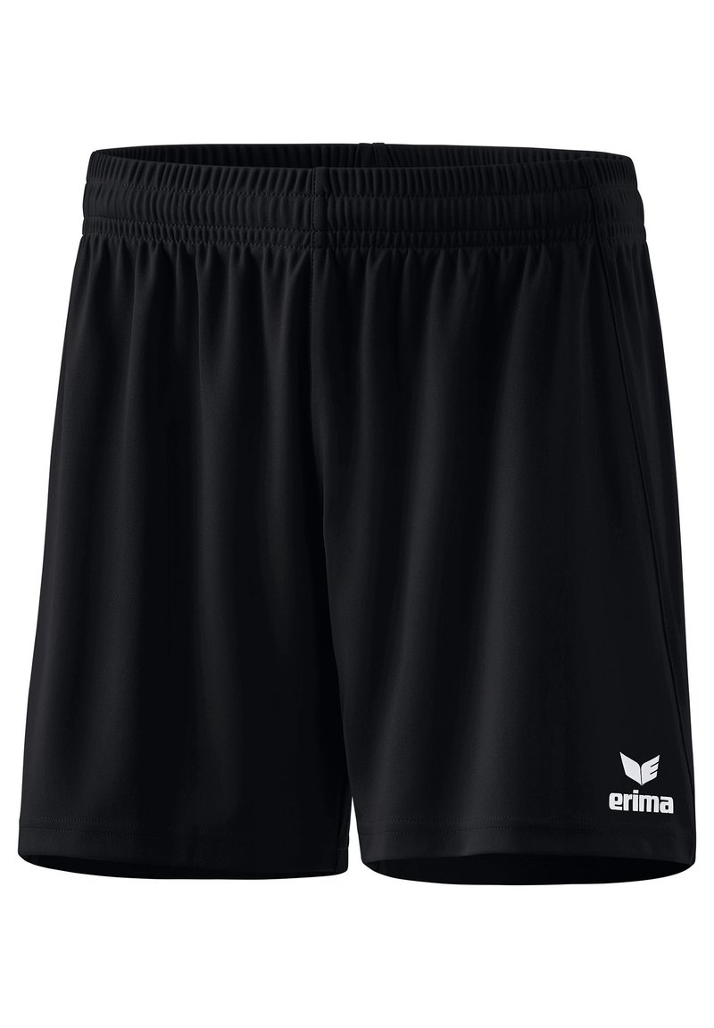Short De Cyclisme Vintage Erima Noir Homme Taille S - Polyester, état Parfait, Fabrication Pologne