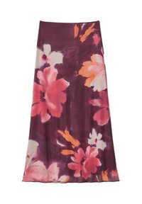 PRINTED - Maksihame - dark red