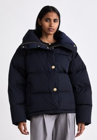 Tommy Hilfiger - GOLD BUTTON JACKET - Piumino - desert sky Immagine in miniatura 1