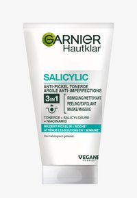 Garnier - SKIN CLEAR 3IN1 CLAY - Masker - - Miniatuurafbeelding 1