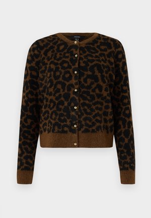 Vero Moda VMNEWKAI O-NECK CARDIGAN - Kardigán - black