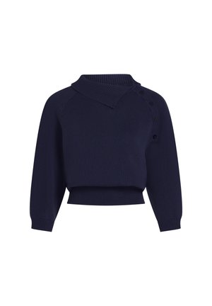 King Louie, ZIRA KNIT TOP BONHEUR - Jersey de punto - evening blue