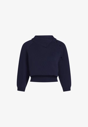 King Louie, ZIRA KNIT TOP BONHEUR - Jersey de punto - evening blue