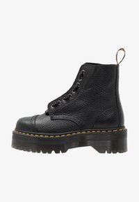 Martens SINCLAIR Platform ankle boots black/aunt sally/black