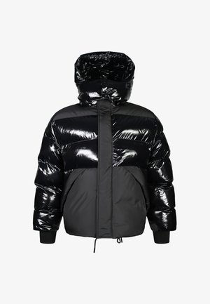 SIKSILK, HALF SHINE PUFFER JACKET - Winterjas - black