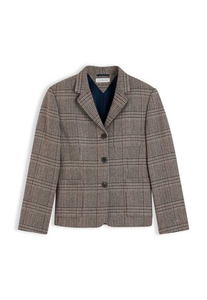 Tommy Hilfiger, REGULAR FIT WOOL BLEND CHECK BLAZER - Блейзър - red