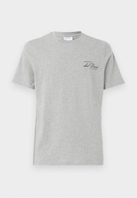 SCANDINAVIAN - T-shirts med print - light grey melange/chive green