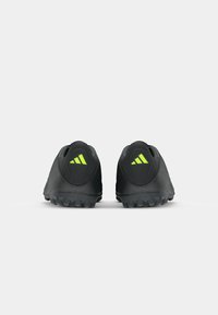 adidas Performance COPA PURE - Rasen-Fußballschuhe - core black/solid grey/lucid lemon
