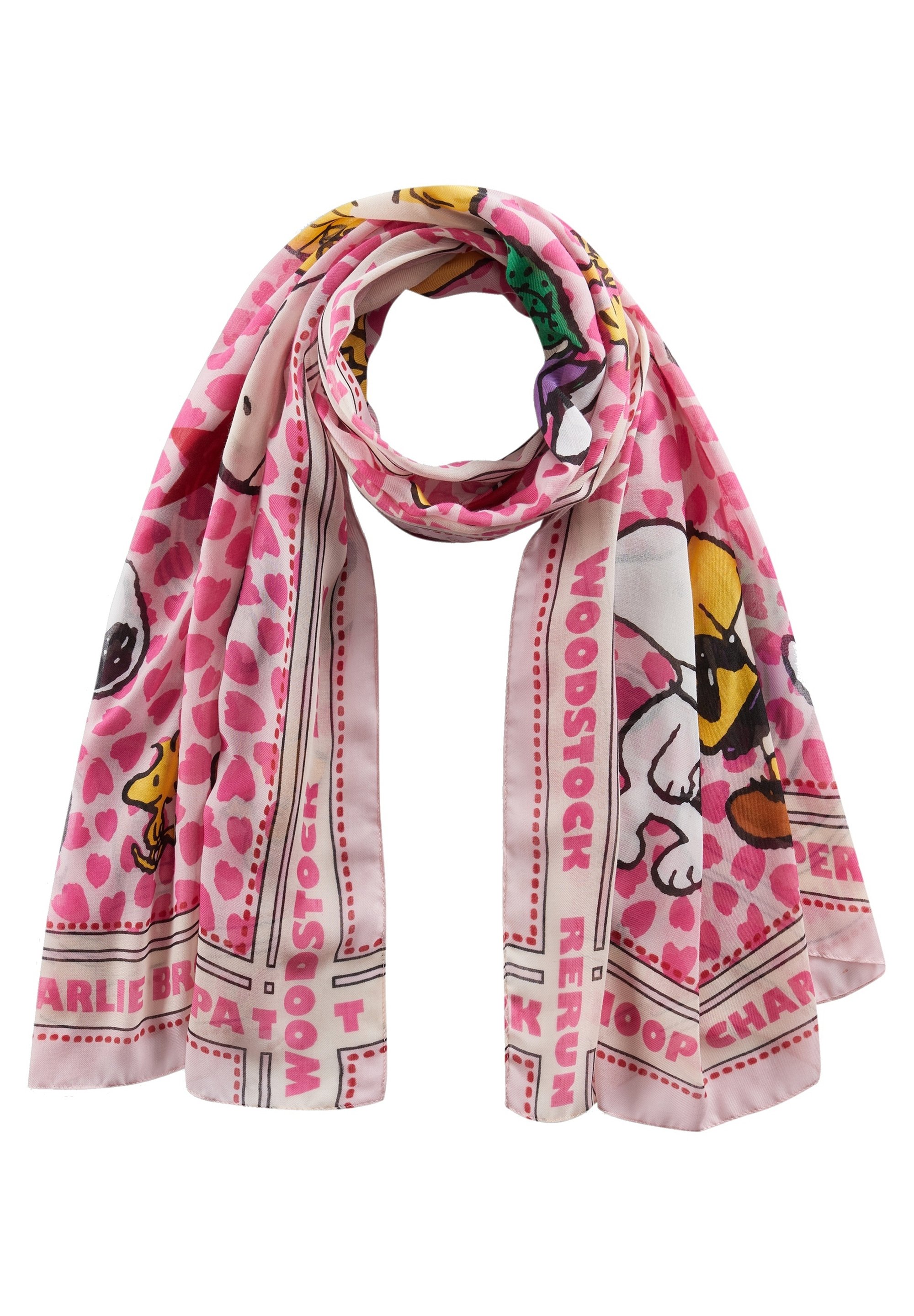Codello PEANUTS MIT SNOOPY CO - Scarf - pink - Zalando