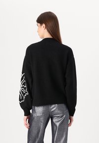 JDY JDYBINE FLOWER  - Trui - black