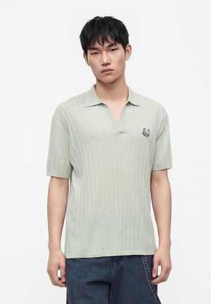 Maison Kitsuné SHORT SLEEVE - Πόλο - mineral gray