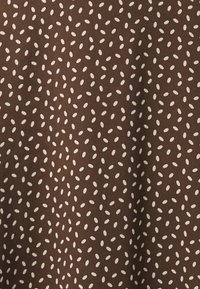 Bruuns Bazaar ACACIABBAMATTAS SKIRT - A-line skjørt - brown/cream