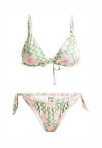 HIBISCUS DAZE - ZWEITEILIGES SET - Bikini - green