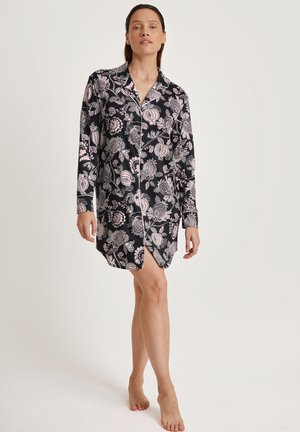 MOONLIGHT DREAMS LANGARM - Nachtjapon - black print
