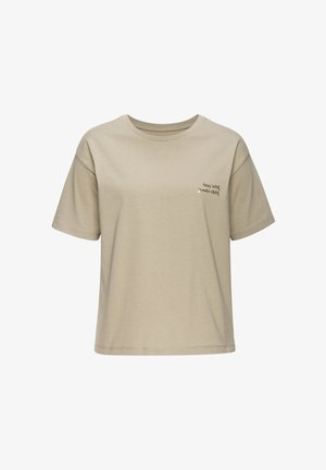 LASCANA, T-shirt con stampa - khaki