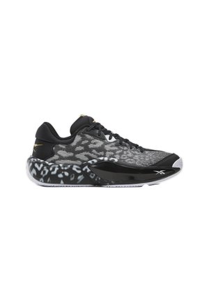ENGINE A 26 + SE UNISEX - Basketballschuh - black/white/gold-coloured
