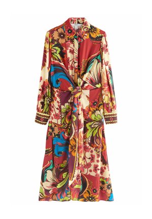 REGULAR FIT  - Maxikleid - dark red paisley print