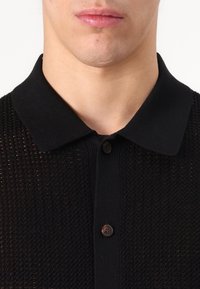 Tommy Hilfiger STRUCTURE OPEN SHIRT - Chemise - black