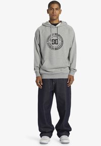 DC Shoes CORPO - Jersey con capucha - knfh heather grey