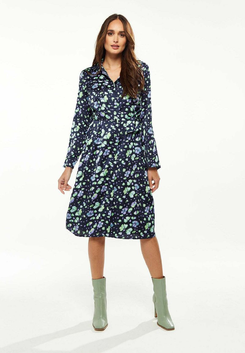 Liquorish FLORAL PRINT  - Shirt dress - multi coloured