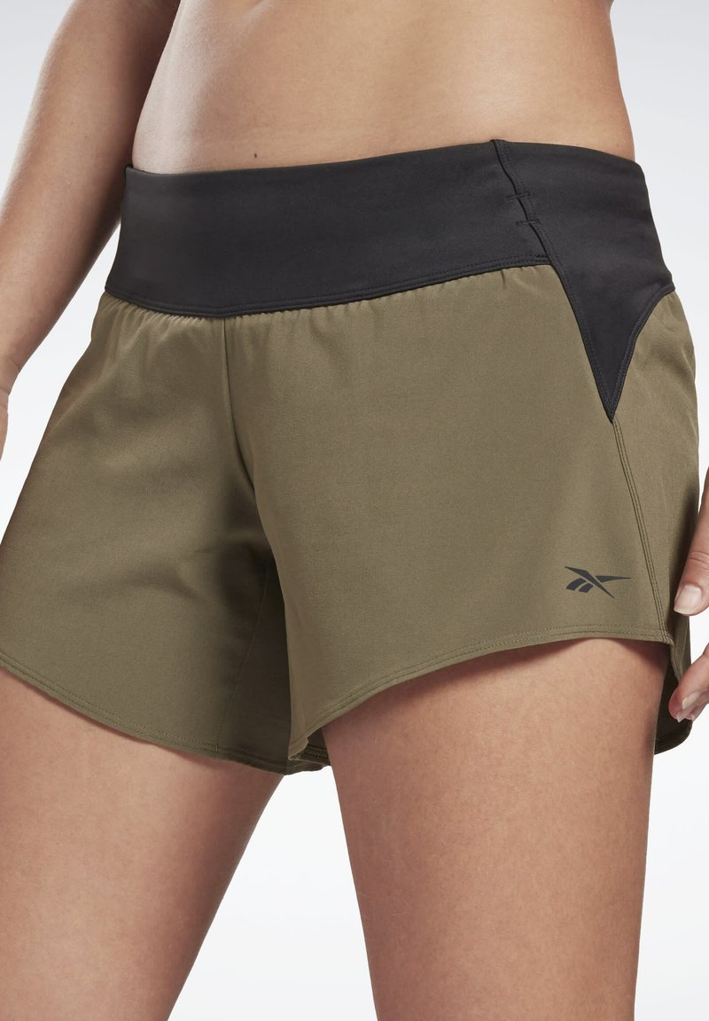 Damen Sportbekleidung | Reebok ATHLETIC kurze Sporthose green/grün - JJ29076 Damen Sportbekleidung | Reebok ATHLETIC kurze Sporthose green/grün - JJ29076