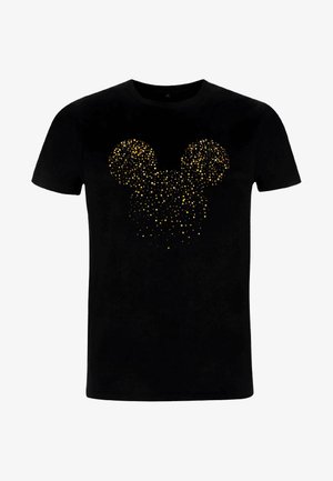 Disney MICKEY CLASSIC MICKEY CONFETTI FILL - Triko s potiskem - black