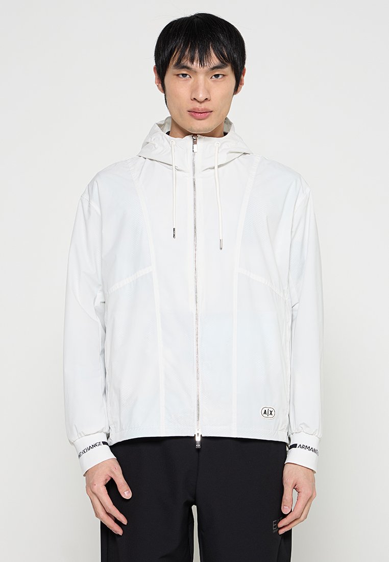Armani Exchange Lichte jas wit Armani Exchange Lichte jas wit