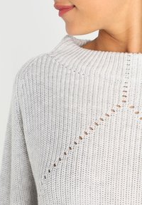OPUS Strickpullover - silver-coloured