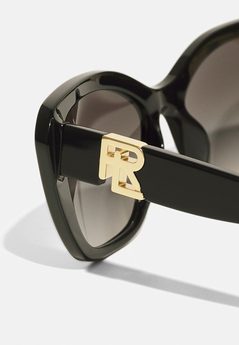 Ralph Lauren Black Square Gradient Women\'s Sunglasses with Gold Accents Ralph RA5319U Polarized Sunglasses for Ladies | Cabela main image 4
