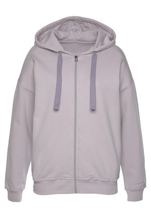 LASCANA Zip-up sweatshirt - flieder