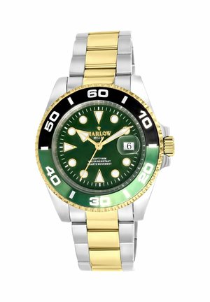 STATEMENT - Watch - bicolour green